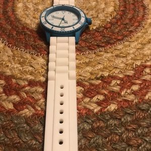 Very Cool Aqua white watch with new battery